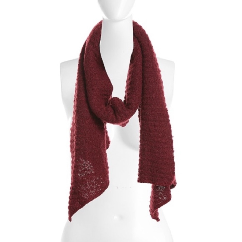 NWT Maroon Blanket Scarf